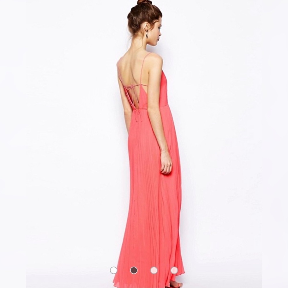 ASOS Cami Pleated Maxi Dress